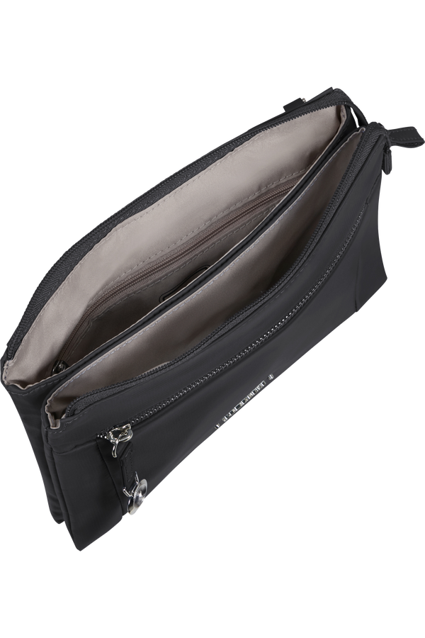 Samsonite Move Journey Mini Shoulder Bag 2 Compartments  Zwart