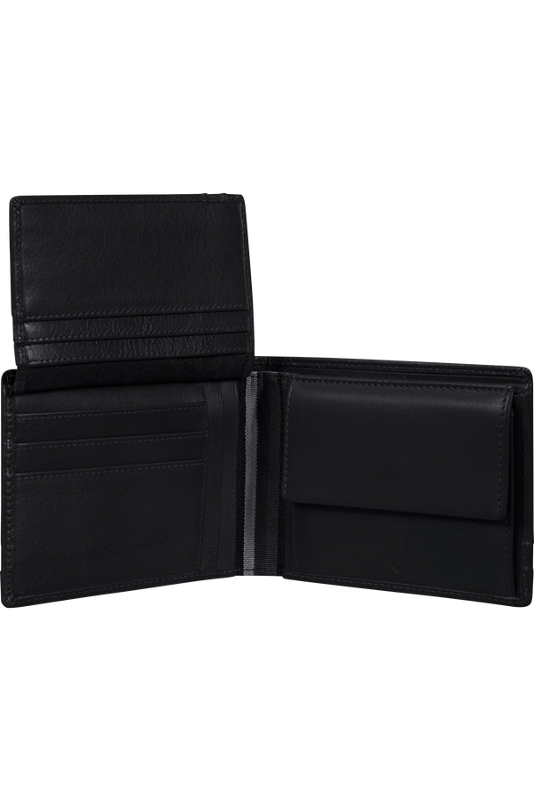 Samsonite Flagged Slg 047 - B 10CC+VFL+C+2C  Zwart Samsonite Flagged Slg 047 - B 10CC+VFL+C+2C  Zwart