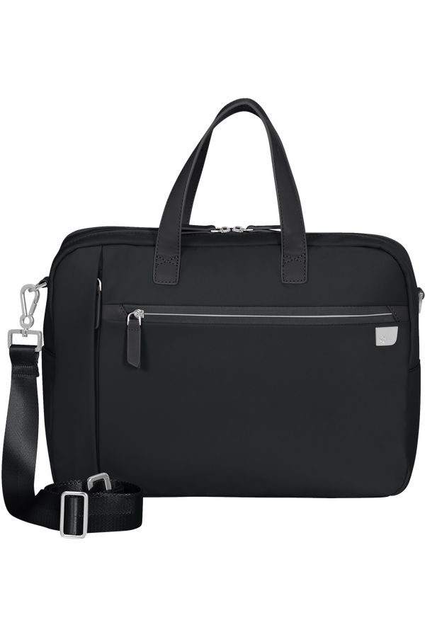 Samsonite Eco Wave Bailhandle 2 Comp  15.6inch Zwart