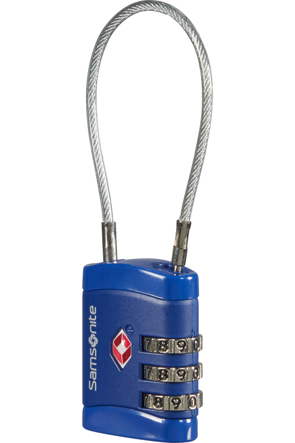 Samsonite Global Ta Cablelock 3 dial TSA Midnight Blue