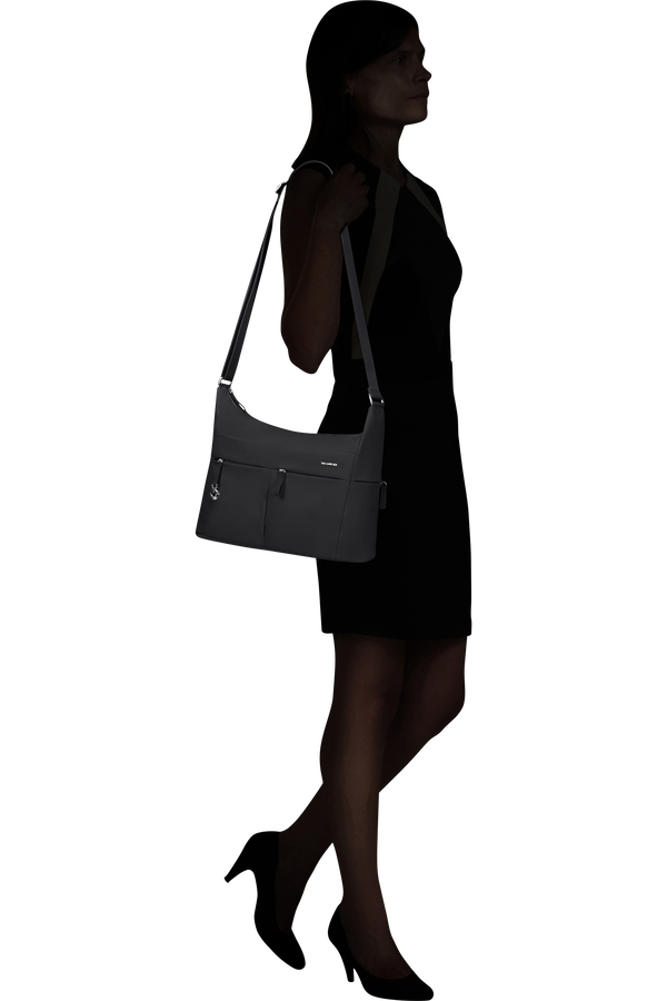 Samsonite Move 5.0 Shoulder Bag M + 2 Pock M  Zwart