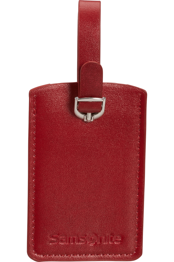 Samsonite Global Ta Rectangle Luggage Tag x2 Rood