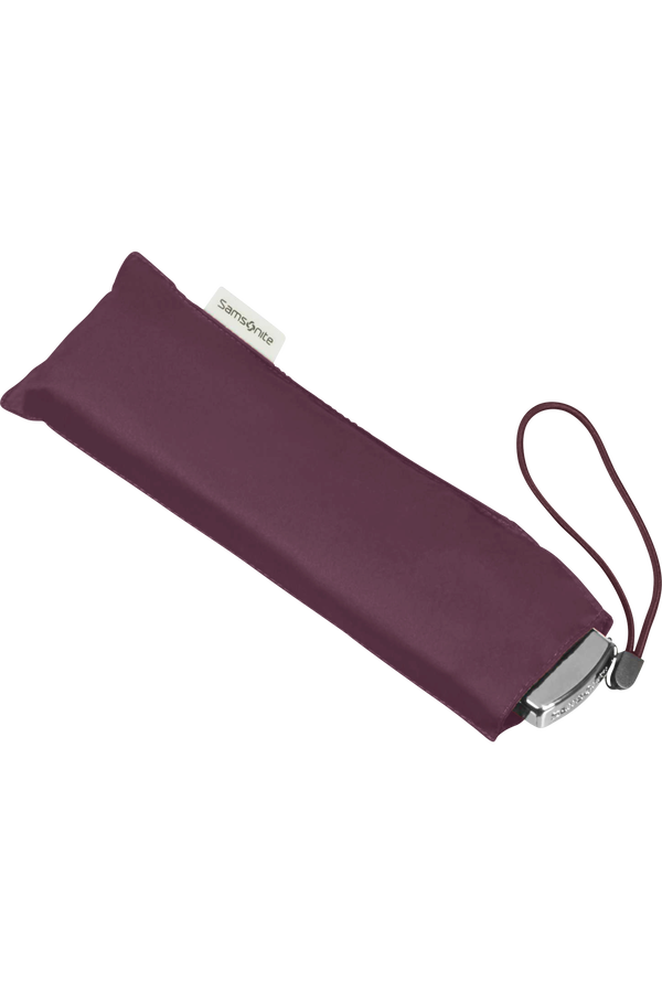 Samsonite Rain Pro 3 Sect. Ultra Mini Flat  Dark Aubergine Samsonite Rain Pro 3 Sect. Ultra Mini Flat  Dark Aubergine