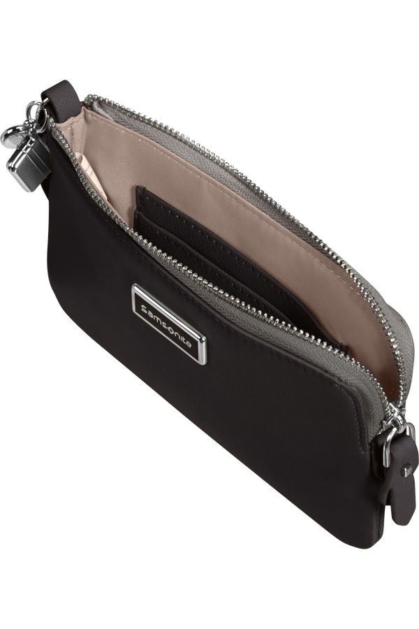 Samsonite Karissa 2.0 Slg Flat Pouch 3CC  Zwart