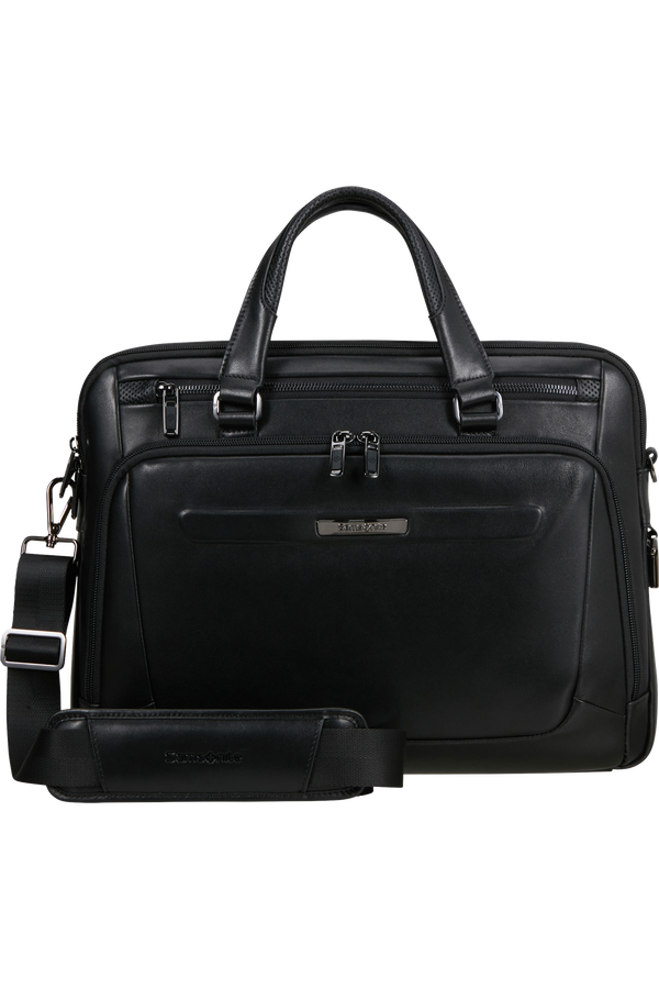 Pro-Dlx Leather Aktetas 15.6"