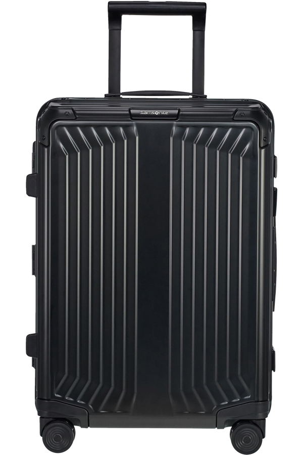 Samsonite Lite-Box Alu Spinner 55cm  Zwart