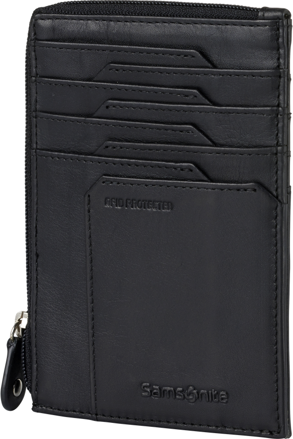 Samsonite Attack 2 Slg 727-All in One Wallet Zip  Zwart