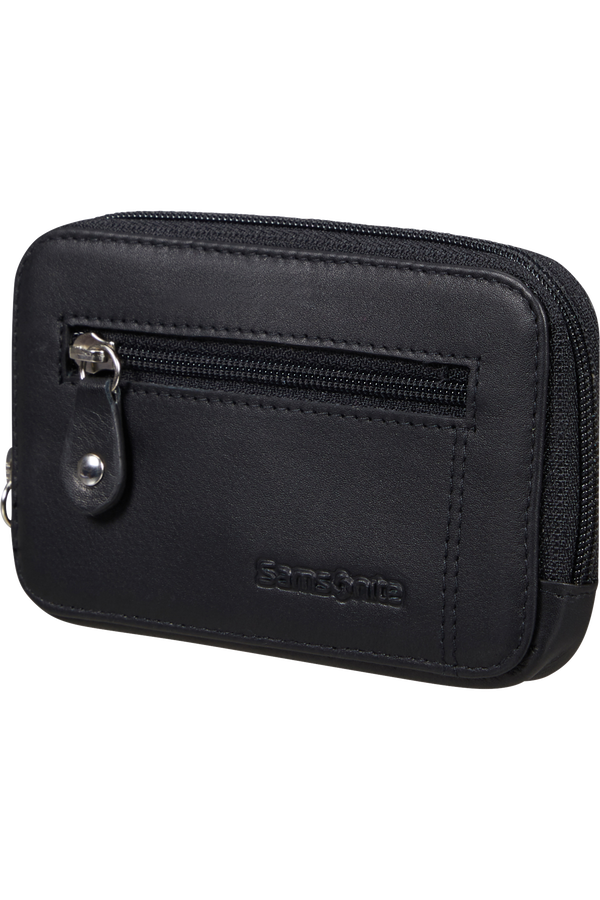 Samsonite Attack 2 Slg 524-Z ROUND KEY POUCH+2R  Zwart