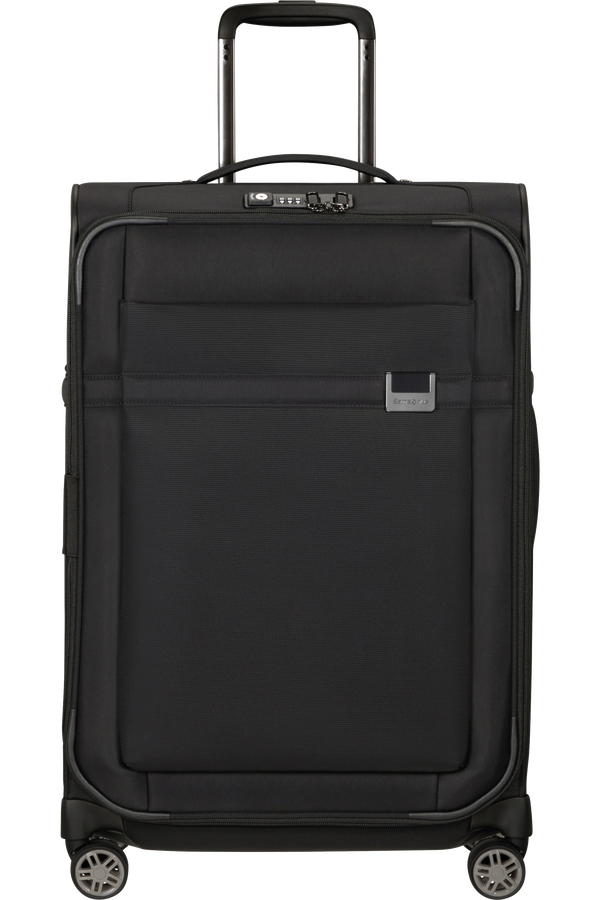 Samsonite Airea Spinner Expandable 67cm  Zwart