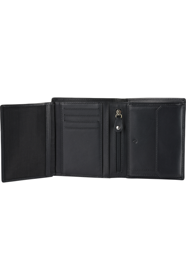 Samsonite Attack 2 Slg 122 - W 11CC+HFL+W+C+Z+2C  Zwart