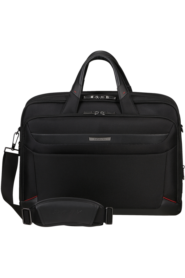Samsonite Pro-Dlx 6 Bailhandle Expandable 17.3'  Zwart