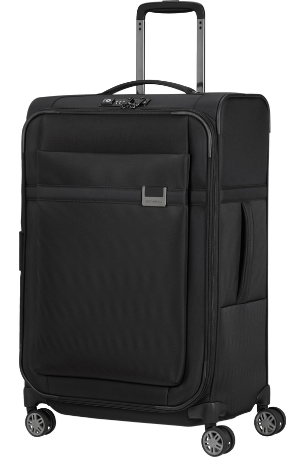 Samsonite Airea Spinner Expandable 67cm  Zwart