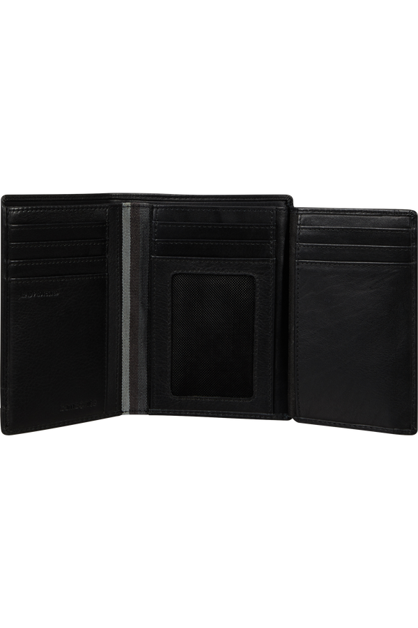Samsonite Flagged Slg 145 - W 14CC+W+2C  Zwart Samsonite Flagged Slg 145 - W 14CC+W+2C  Zwart