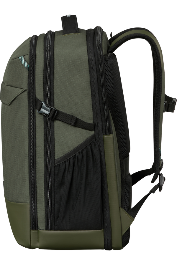 Samsonite Roadseeker Laptop Backpack Expandable L  Donker Olijfgroen