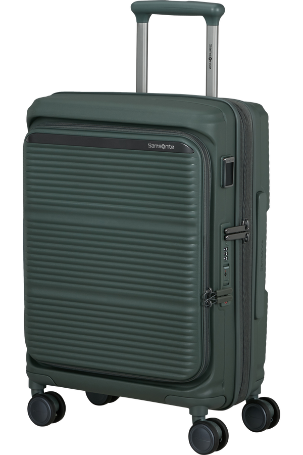Samsonite Paralux Spinner Expandable Global Co 55cm  Olijfgroen