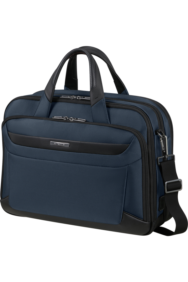 Samsonite Pro-Dlx 6 Bailhandle Expandable 15.6'  Blauw