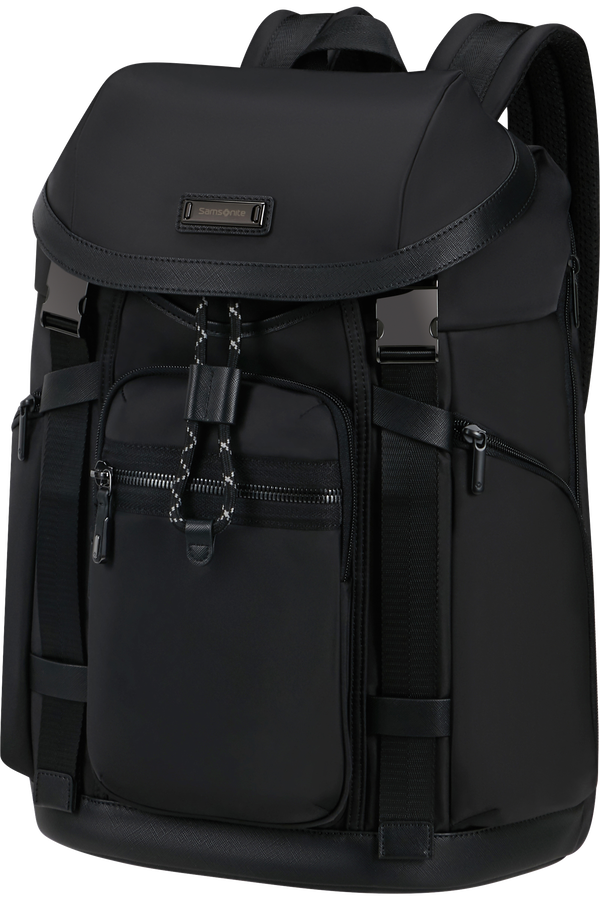 Samsonite Relyon Backpack M 15.6'' with flap  Zwart