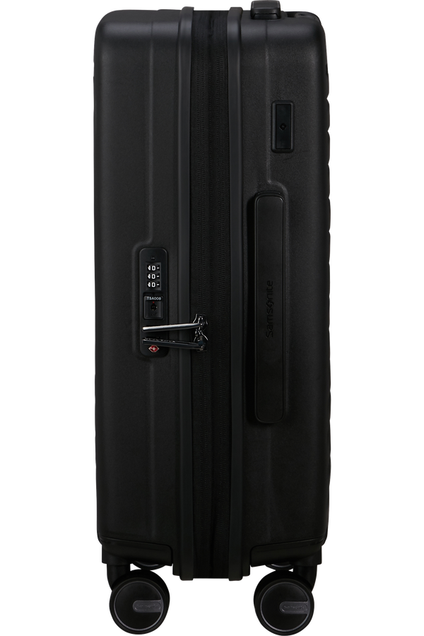 Samsonite Restackd Spinner Expandable 55cm  Zwart