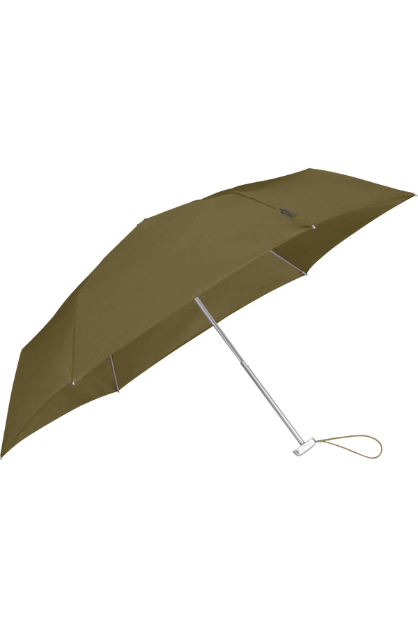 Samsonite Alu Drop S 3 Sect. Manual Flat  Donker Olijfgroen