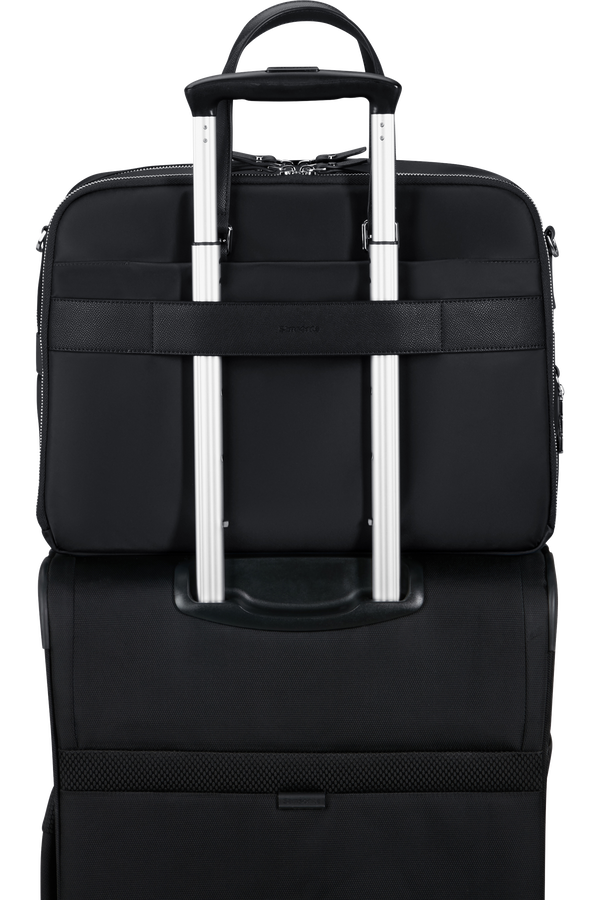 Samsonite Karissa Evo Bailhandle 15.6' 2 Comp  Zwart Samsonite Karissa Evo Bailhandle 15.6' 2 Comp  Zwart