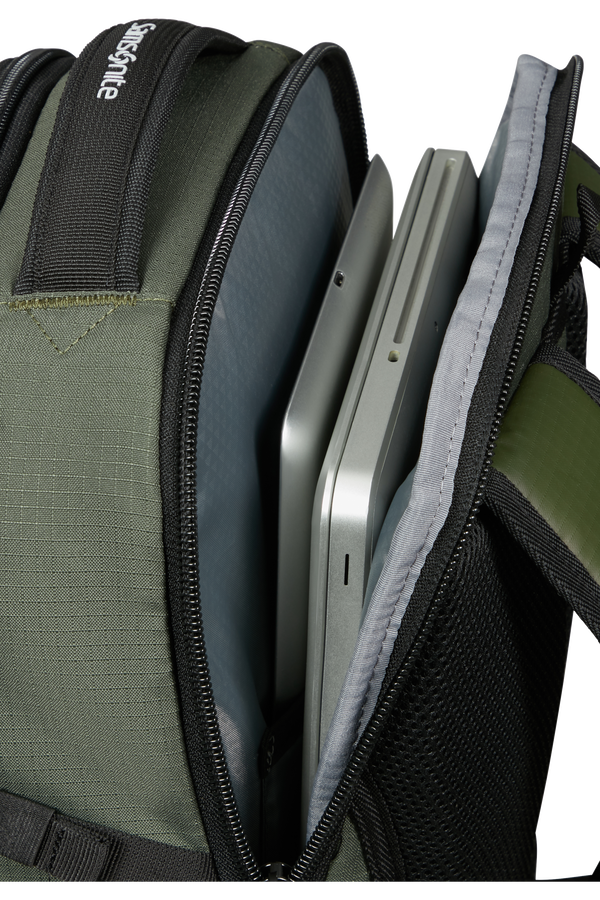 Samsonite Roadseeker Laptop Backpack M  Donker Olijfgroen