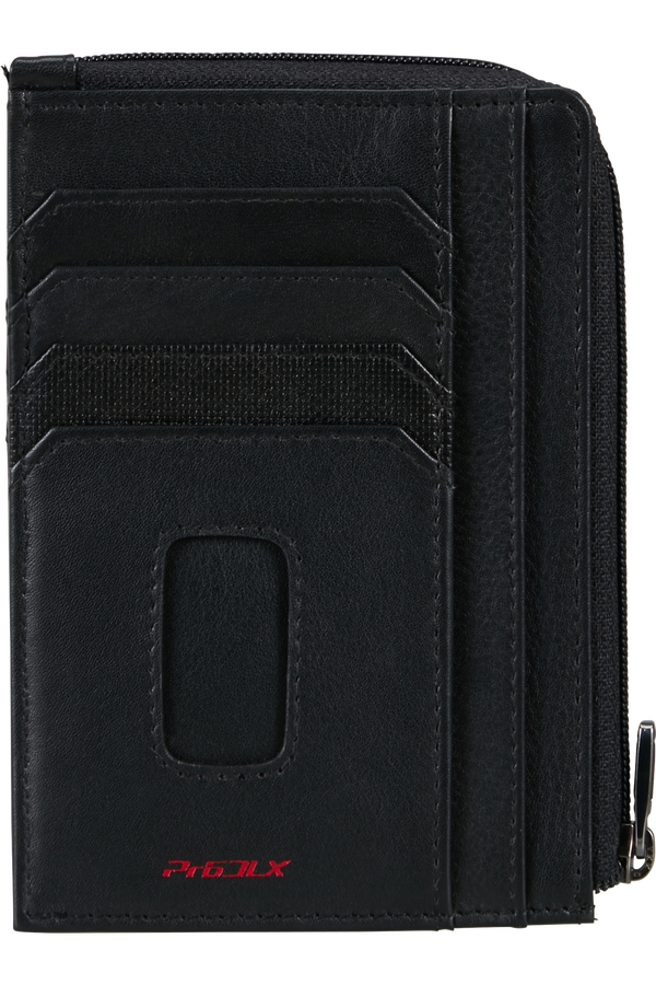 Samsonite Pro-Dlx 6 Slg 727-ALL IN ONE WALLET ZIP  Zwart