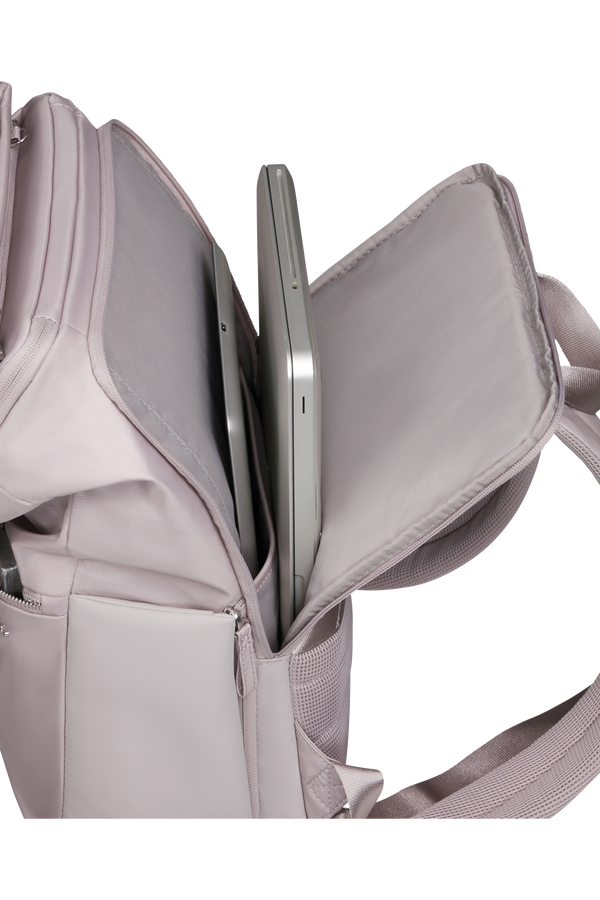 Samsonite Move Journey Laptop Backpack + Pouch 15.6'  Light Beige