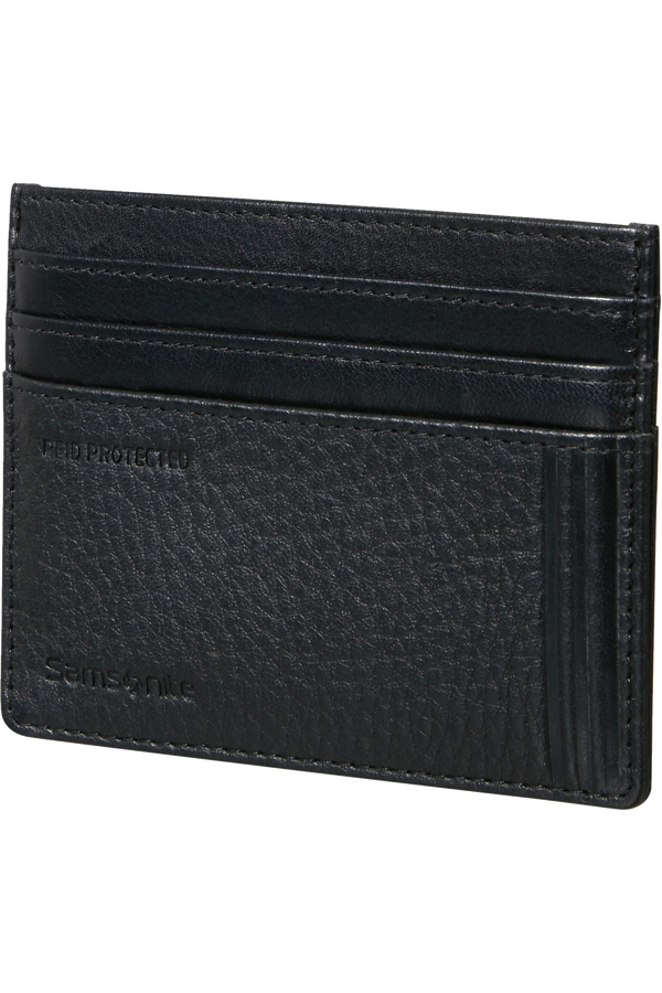 Samsonite Double Leather Slg 732 - 6CC H S Zwart Samsonite Double Leather Slg 732 - 6CC H S Zwart