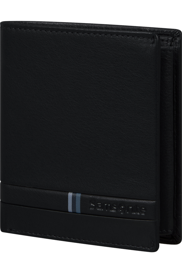 Samsonite Flagged Slg 144 - W S 8CC+HFL+C+2C  Zwart