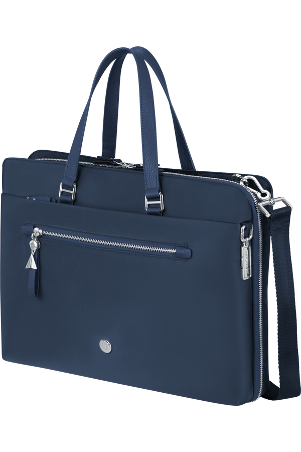 Samsonite Karissa Evo Slim Bailhandle 15.6'  Blue Nights Samsonite Karissa Evo Slim Bailhandle 15.6'  Blue Nights