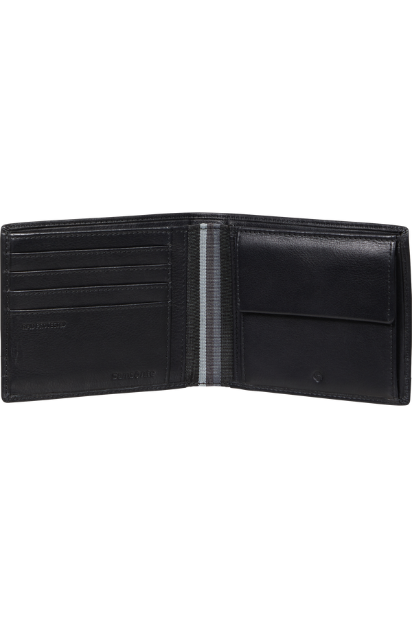 Samsonite Flagged Slg 015 - B 4CC+2C+C  Zwart Samsonite Flagged Slg 015 - B 4CC+2C+C  Zwart
