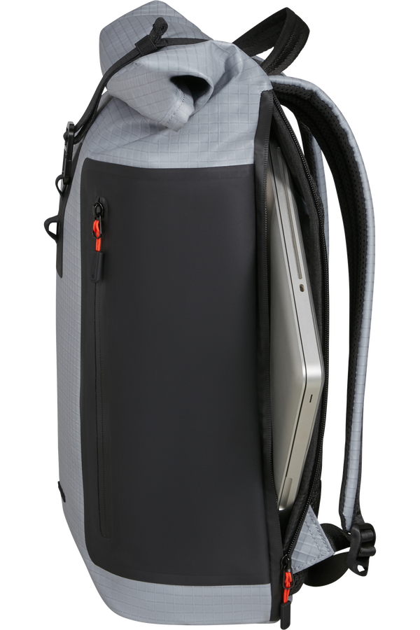 Samsonite Coatify Biz Rolltop Backpack 15.6'  Ocean/Lava