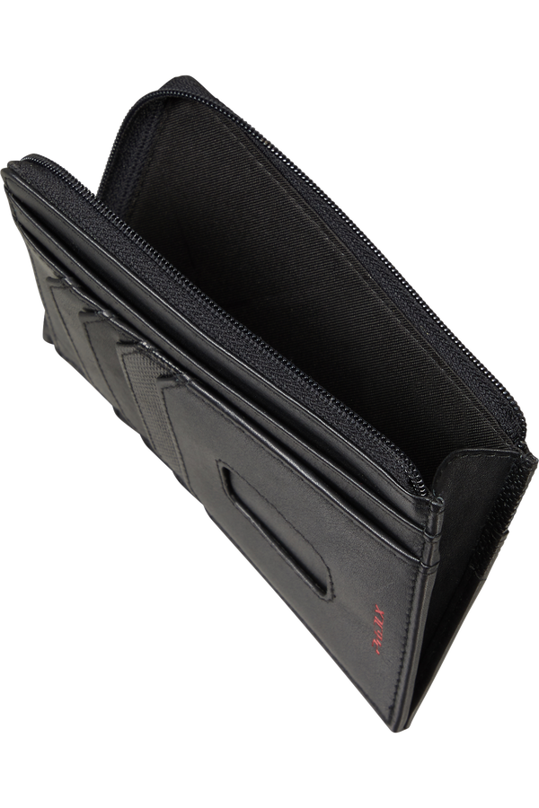 Samsonite Pro-Dlx 6 Slg 727-ALL IN ONE WALLET ZIP  Zwart