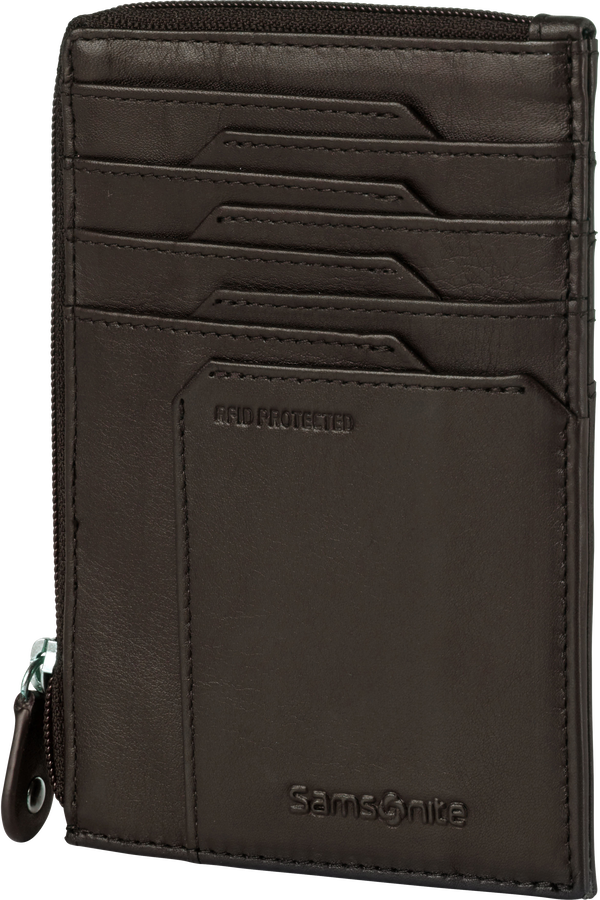 Samsonite Attack 2 Slg 727-All in One Wallet Zip Ebony Brown Samsonite Attack 2 Slg 727-All in One Wallet Zip Ebony Brown