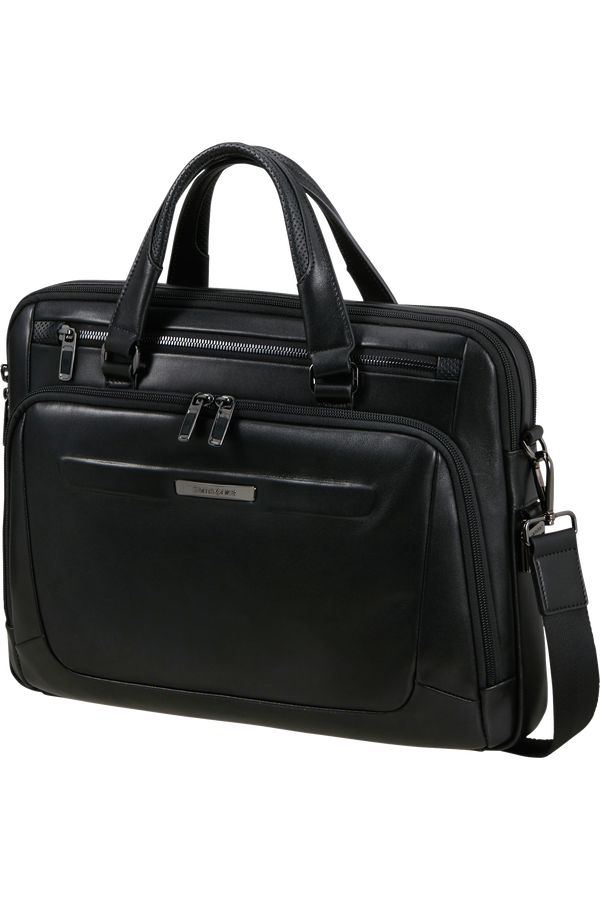 Pro-Dlx Leather Aktetas 15.6"
