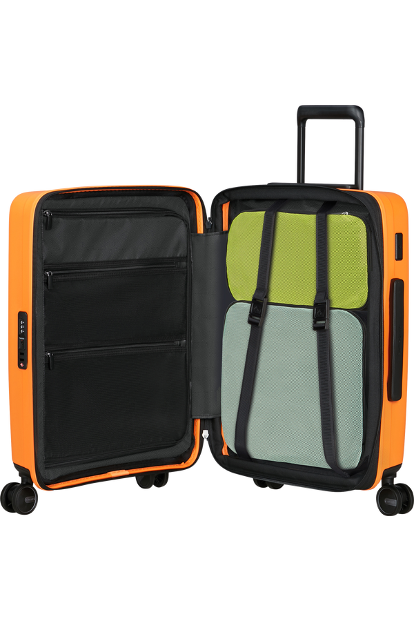 Samsonite Restackd Spinner Expandable Easy Access 55cm  Papaya