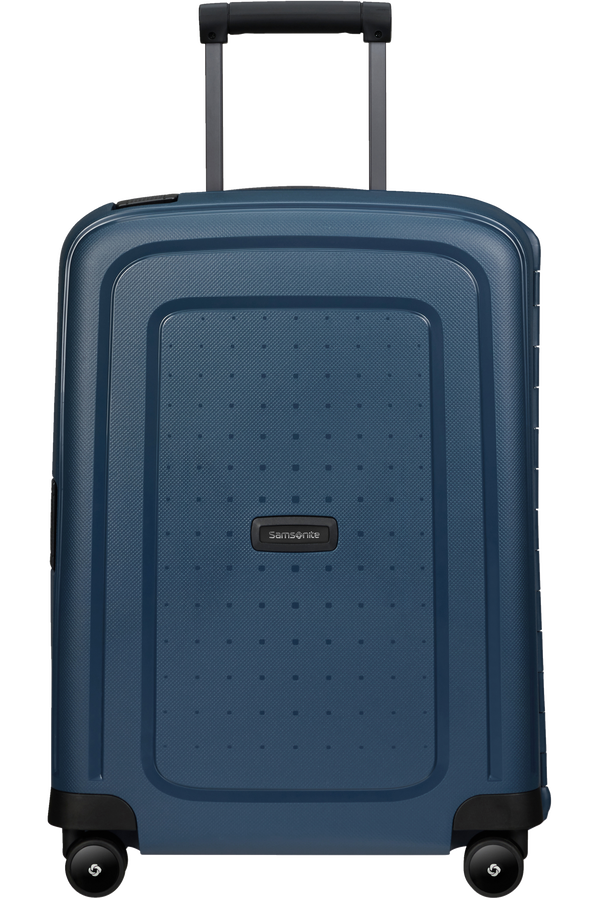 Samsonite S'cure Eco Spinner Post Consumer 55cm  Navy Blue