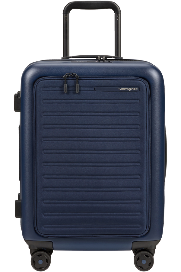 Samsonite Stackd Spinner Expandable Easy Access 55cm  Marineblauw