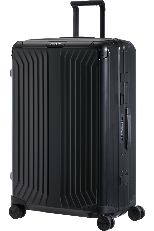 Samsonite Lite-Box Alu Spinner 76cm  Zwart