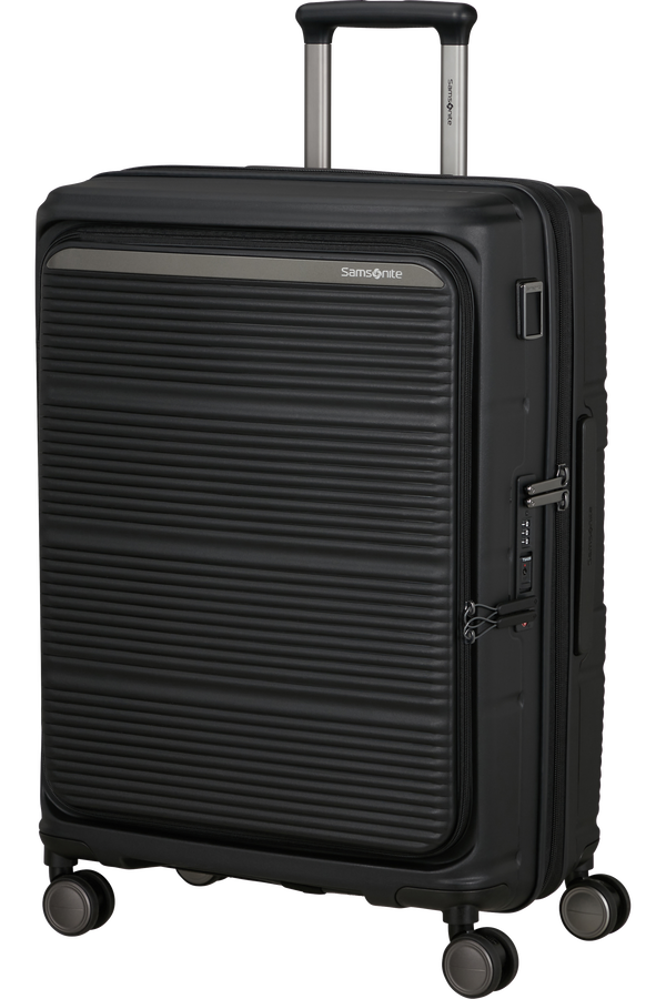Samsonite Paralux Spinner Expandable Medium Sp 67cm  Zwart