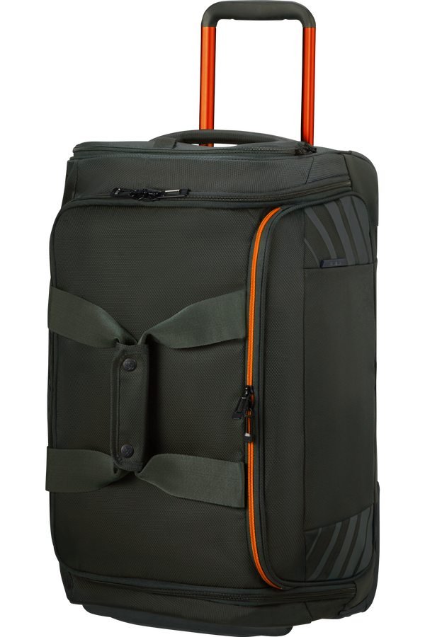Samsonite Respark Duffle with wheels 55cm  Forest Green/Orange