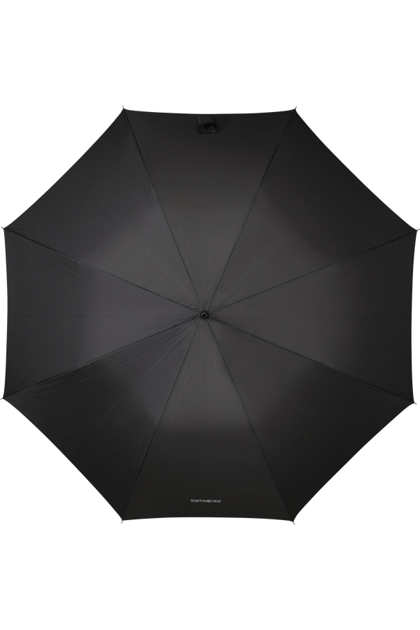 Samsonite Wood Classic S Stick Man Auto Open  Zwart