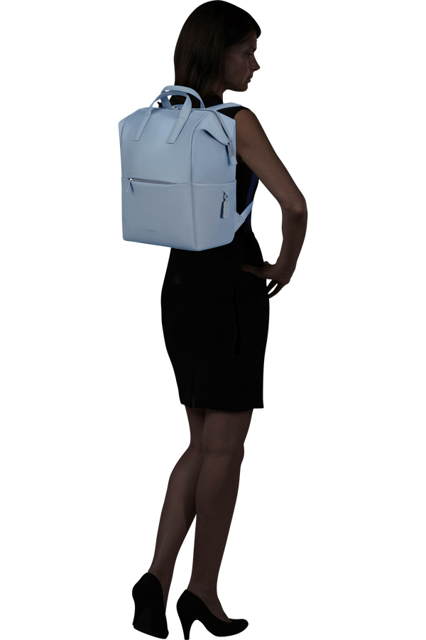 Samsonite 4Pack Laptop Squared Backpack 14.1'  Dusty Blue