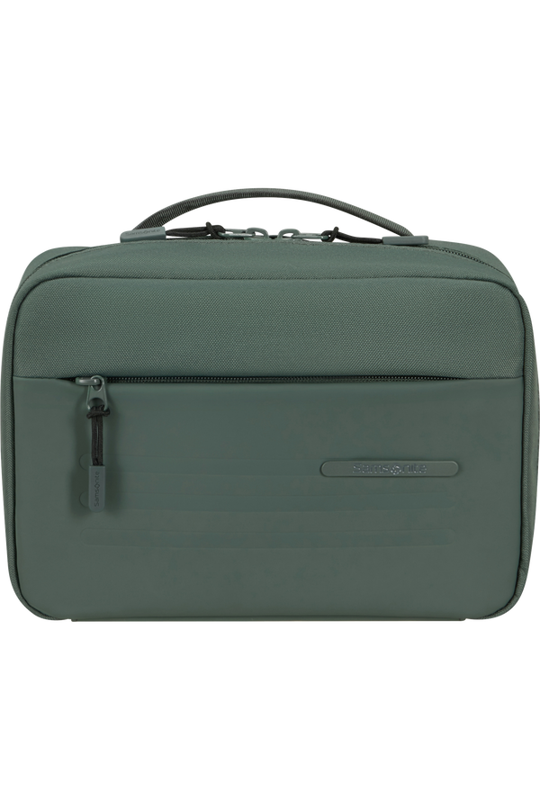 Samsonite Stackd Toilet Kit Hannging Toilet Kit  Sage