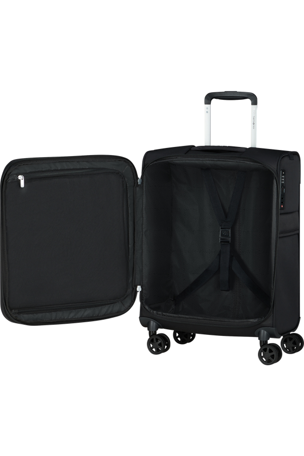 Samsonite Urbify Spinner Expandable 55cm  Zwart