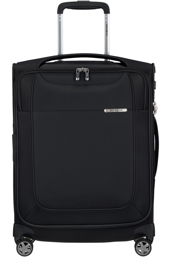 Samsonite D'lite Spinner Expandable 55cm  Zwart