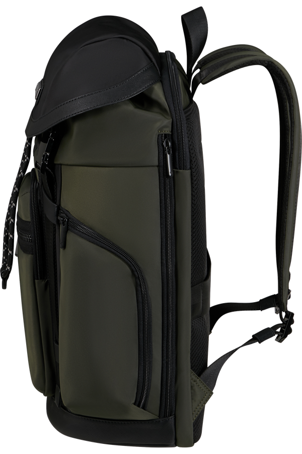Samsonite Relyon Backpack M 15.6'' with flap  Groen