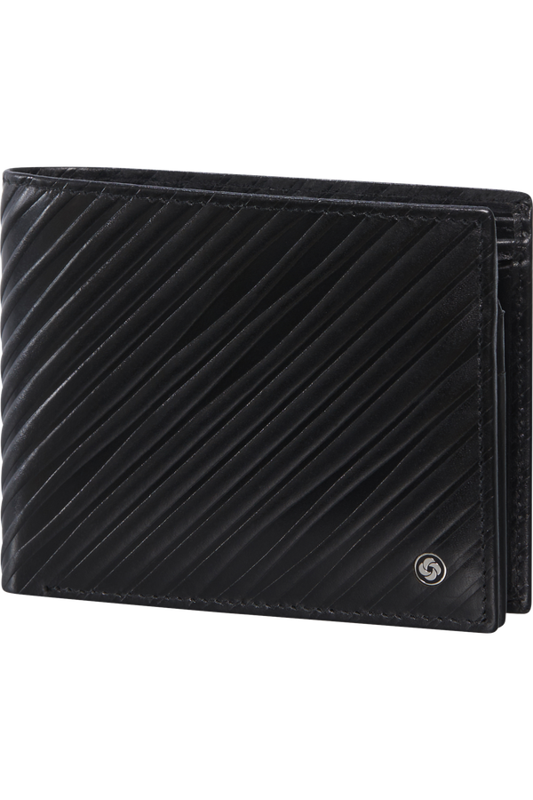 Samsonite Refined Slg 046 - B 6CC+VFL+2C+C  Zwart