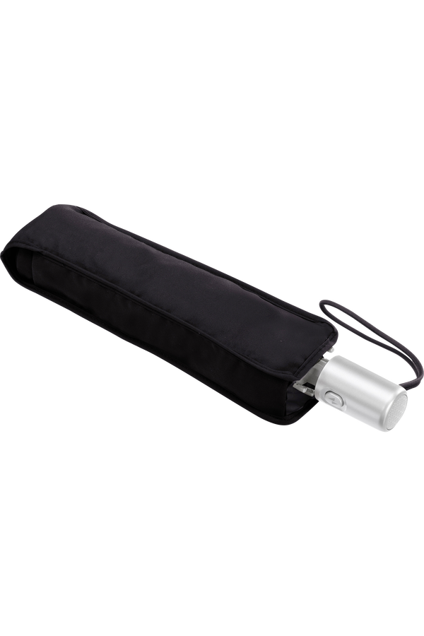 Samsonite Alu Drop S 3 Sect. Auto O/c Slim  Zwart