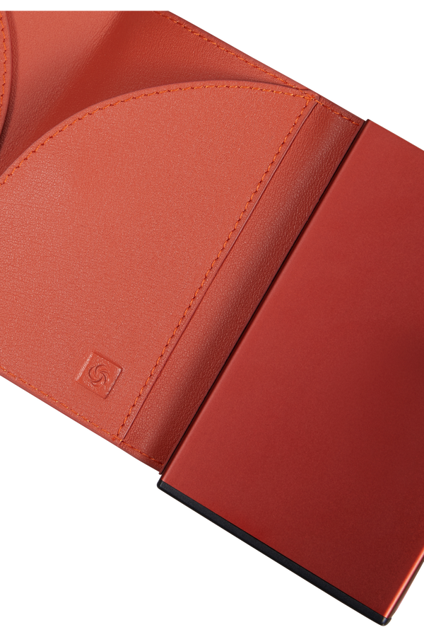 Samsonite Alu Fit 202 - Slide-up Wallet  Oranje